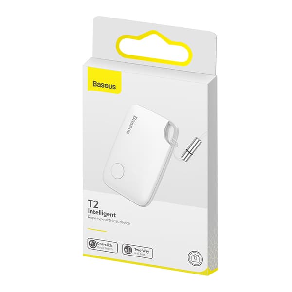 Baseus Intelligent T2 ropetype anti-tap enhet Hvit