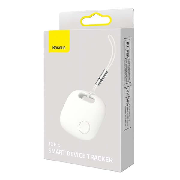 Baseus Intelligent T2 Pro, anti-förlustenhet (vit)