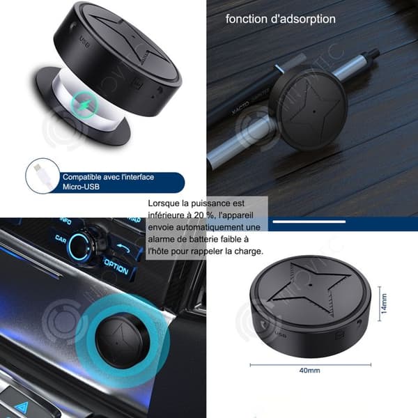 INN GPS Tracker 3m 500mah GPS tracker intelligent teknologi real temp tracking exakt positionering beidou trådlös GPS locator