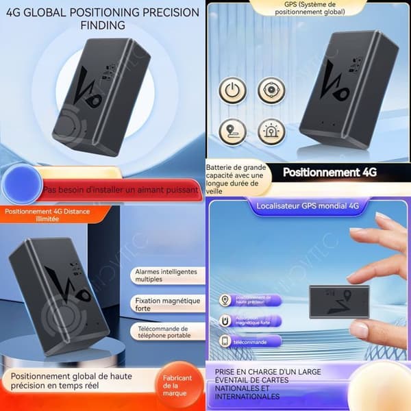 INN GPS Tracker 5m 6000mah GPS tracker intelligent teknologi real temp tracking exakt positionering beidou trådlös GPS locator