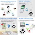Miniatyrbild 3 av 4: INN GPS Tracker Item Locator Bluetooth 60m räckvidd IP67 Vattentätt utbytbart batteri Kompatibel med OS och Android