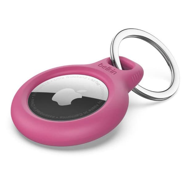 TELEFONI, smartphonetillbehör Telefoner, mobilt stativ, Belkin Säkert stativ med rosa nyckelring