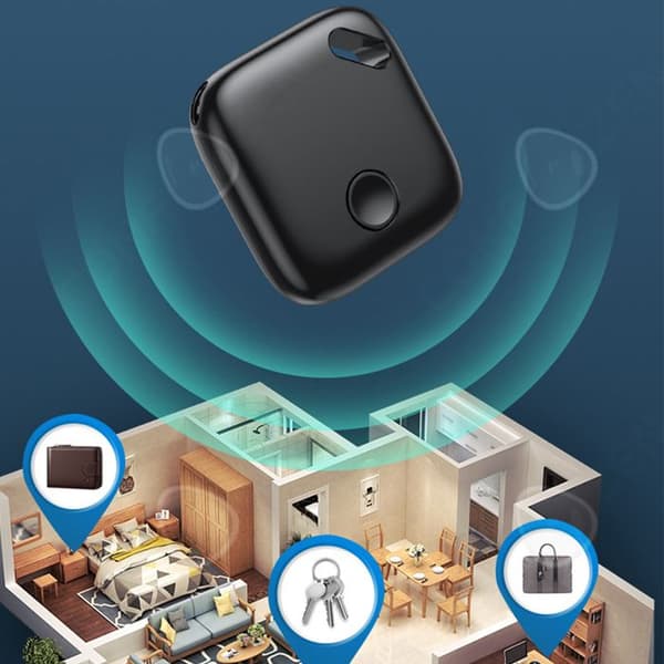 C GPS Tracker IPX5 vattentät bluetooth 5.0 10m trådlös avståndspositionering tracker laddningslokalisering smart tracker