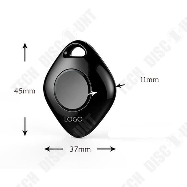 TD® Bluetooth 4.0 Anti-förlorad detektor Larm Key Finder Tracker Fjärrslutare Nyckelring Bluetooth Larm slutare