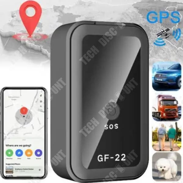 TD® Smart Wireless GPS Tracker, exakt positionering, stöldskyddspositioneringslarm för bilmotorcykel