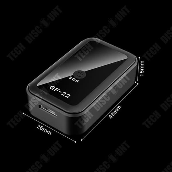 TD® Smart Wireless GPS Tracker, exakt positionering, stöldskyddspositioneringslarm för bilmotorcykel