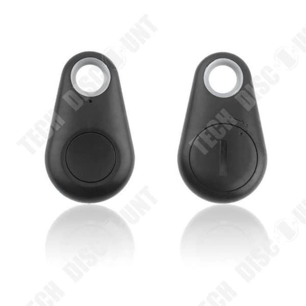 TD® Set med 2 Key Finder anti-förlust nyckelring Bluetooth 4.0 Chip Tracer Platser personliga tillhörigheter låg förbrukning