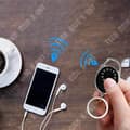Miniatyrbild 3 av 4: TD® Smart Bluetooth anti-förlorad mobiltelefon spårare tvåvägs larm mobil plånbok anti-förlorad nyckelring
