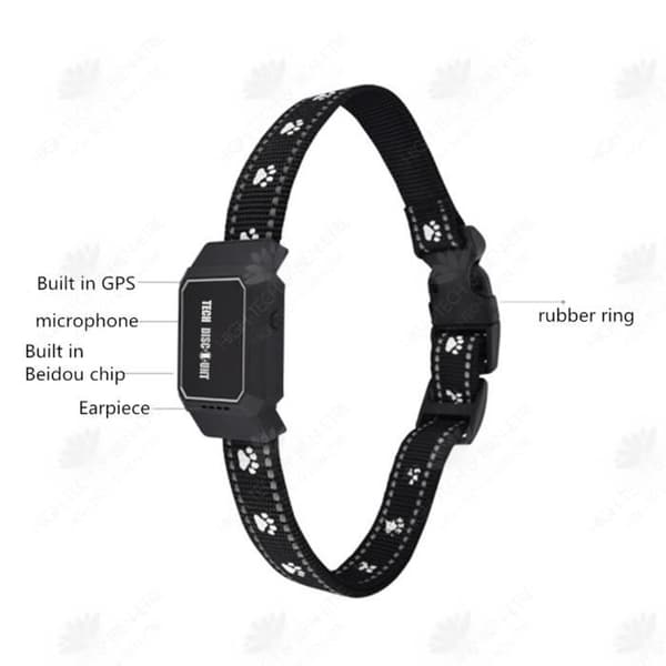 HTBE® D35 husdjurslokalisering GPS-spårhalsband för husdjur katter och hundar anti-förlorad positionering
