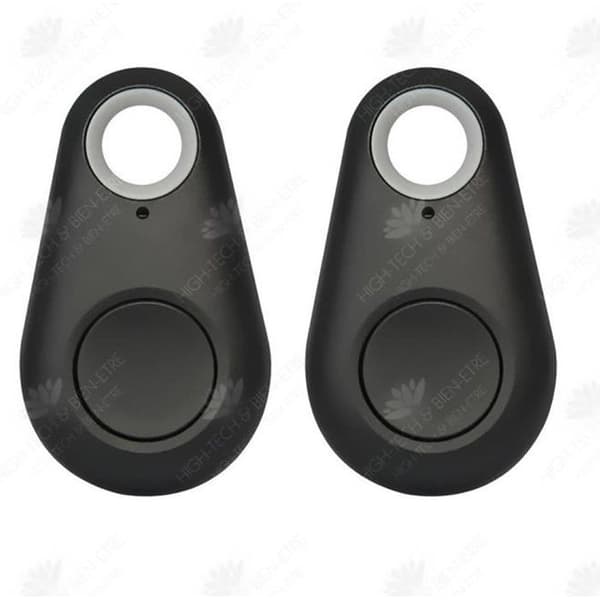 HTBE® 2-pack multifunktions anti-förlorad smart selfie, Bluetooth-spårare, plånboksnyckelsökare, enhet