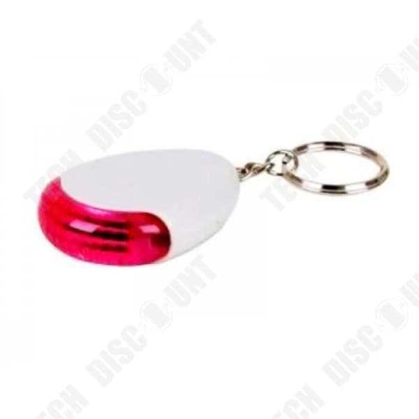 TD® Nyckelring Whistler LED Ljus Summer Alarm Hitta borttappade nycklar Whistler Key Finder med LED