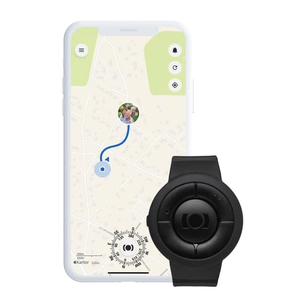 GPS personalarm i klokkeformat – MiniFinder Nano