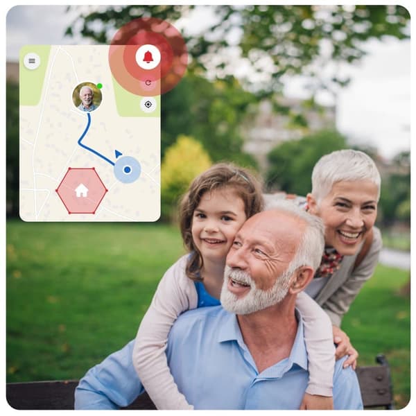 GPS tryghedsalarm med alarmknap – MiniFinder Watch