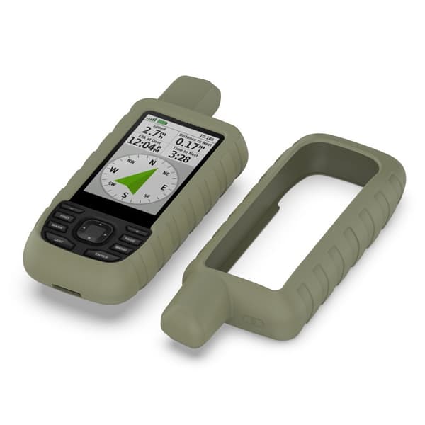 INF Garmin GPSMAP 66-serien silikonbeskyttelsesetui Grønn
