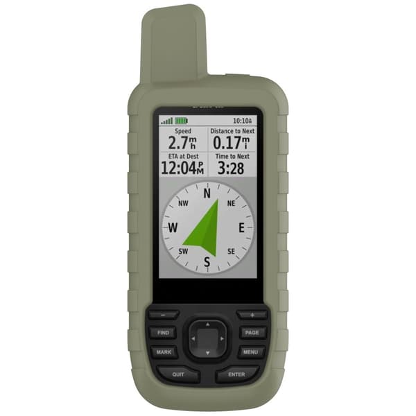 INF Garmin GPSMAP 66-serien silikonbeskyttelsesetui Grønn