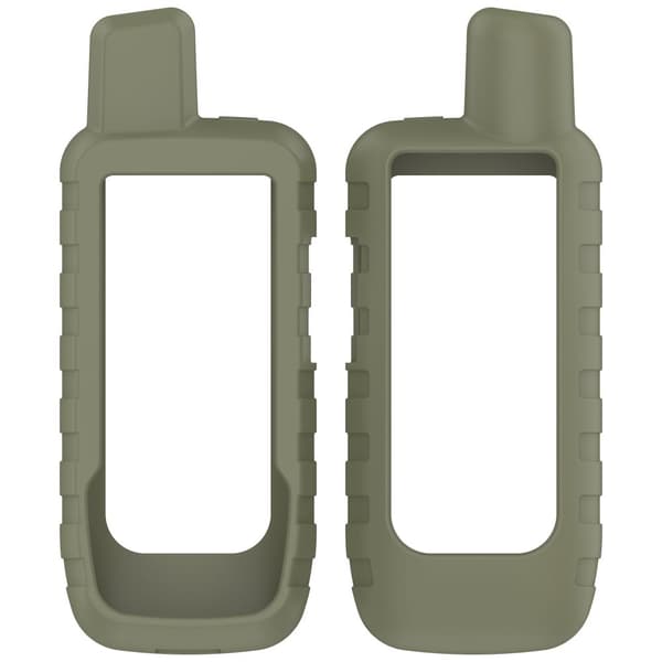 INF Garmin GPSMAP 66i 67i Silikonikotelo - Parannettu suojaus Ruohon väri