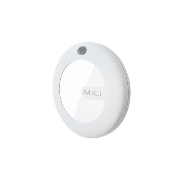 MiLi Pack 3 MITAG Trackers + nyckelring i rött läder