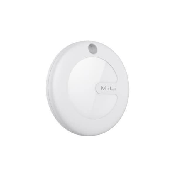 MiLi Pack 3 MITAG Trackers + nyckelring i rött läder