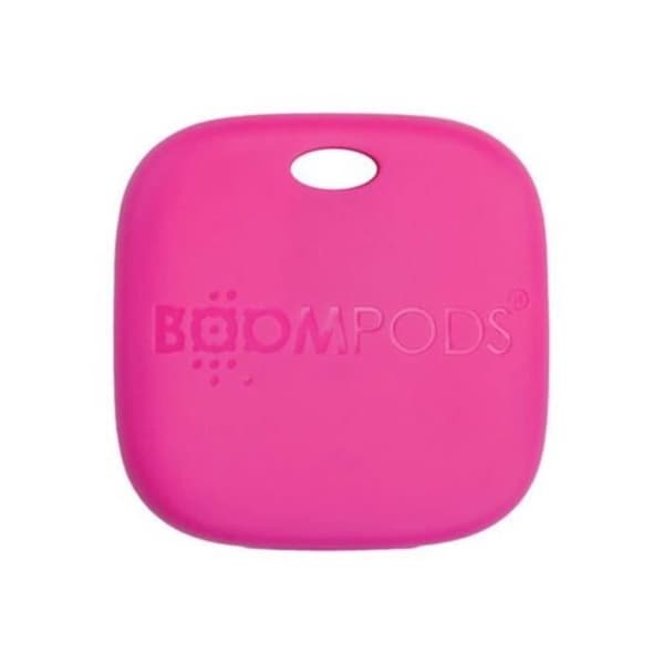 Tracker för objekt Boomtag uppladdningsbara Bluetooth Boompods rosa