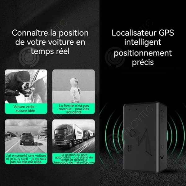 INN GPS-tracker 6000 mah trådlös GPS-lokalisator realtids-tracker mini-lokalisator för fordon och föremål