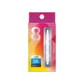 Miniatyrbild 3 av 4: 8 Flight 8 Flight Dart Shafts, Formgjutet Flight System, Vit, Medium 33mm - 400308