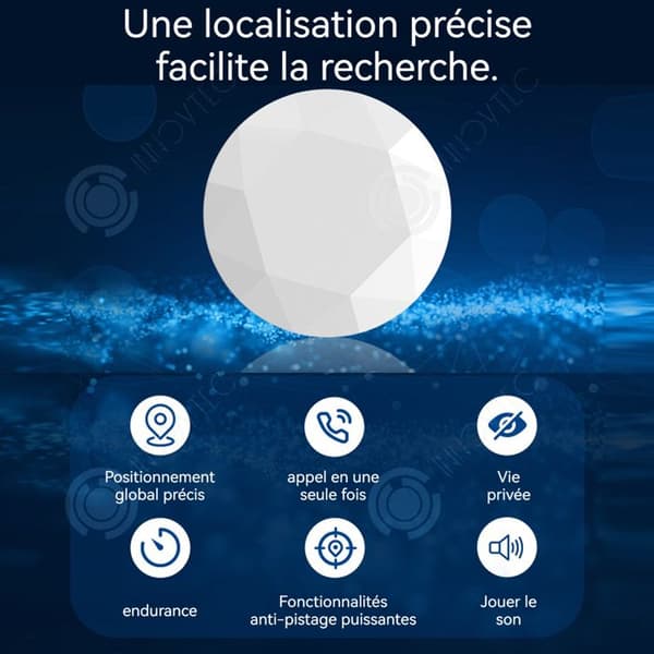 INN Spårning av enheter OS 230mAh Trådkoppling Lokalisering Spårning GPS spårning global positionering nycklar bil på snodd