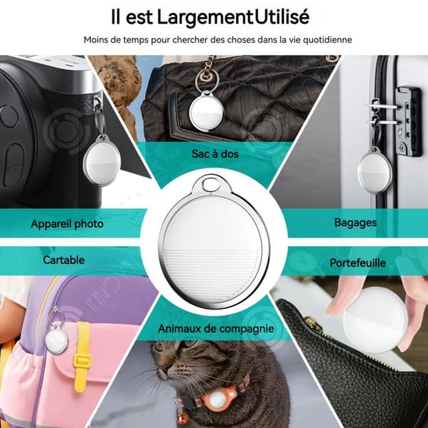 INN Lokalisator kompatibel med OS-systemet Hitta min global spårning ljudpåminnelse inbyggt knapppil CR2032 objektlokalisator