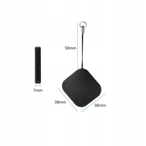 BLUETOOTH-PAIKANNIN Lapsiavaimennukset Esineet PUHELIN iOS Android Musta
