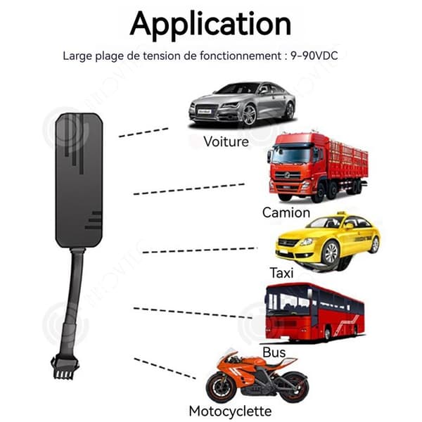 INN Tracker gps bil 4G 7.4x2.6x1.5cm GPRS GPS BDS LBS GPS-lokalisator för bil realtidsspårare för motorcyklar och bil