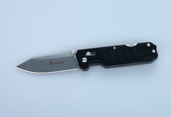 GANZO G735 Svart Fällkniv multiverktyg edc