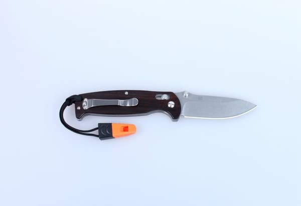 GANZO G7412 Svart stentvättad m viselpipa - kniv fällkniv