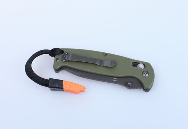 GANZO G7413 svart stentvättad m viselpipa - kniv fällkniv