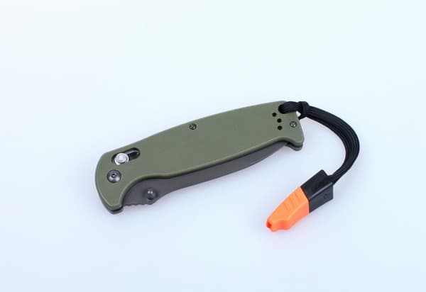 GANZO G7413 svart stentvättad m viselpipa - kniv fällkniv