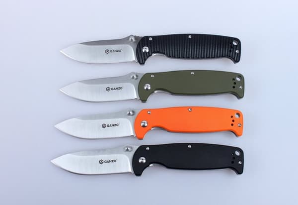 GANZO G742 Svart fällkniv