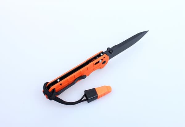 GANZO G7453 Svart m viselpipa - kniv fällkniv