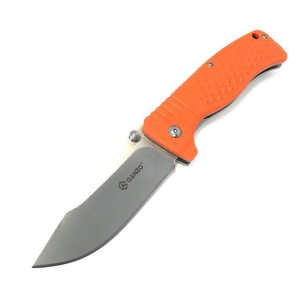 GANZO G722 Grön fällkniv jaktkniv kniv orange