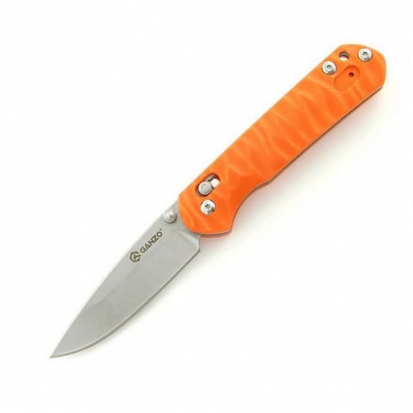 GANZO G717 Sand Folding Knife orange