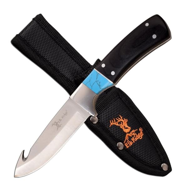 ELK RIDGE - ER-200-08BL - FIXED BLADE KNIFE