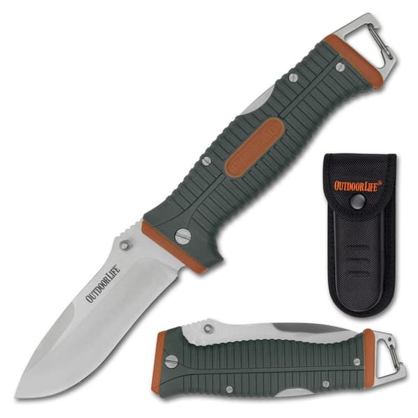 Outdoor Life - FDR001OGN - Folding Knife