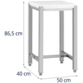 Miniatyrbild 5 av 5: Royal Catering Slaktblock - 40 x 50 cm - Royal Catering - Arbetshöjd: 40 cm