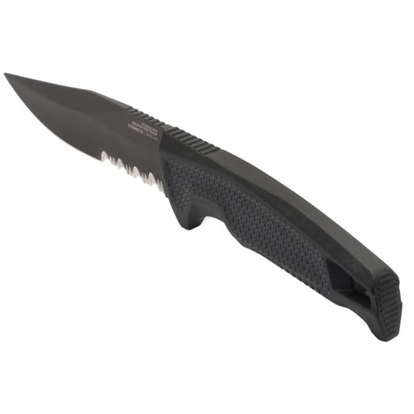SOG - 17-22-02-57 - Recondo FX Svart Serrated - Kniv med fast blad