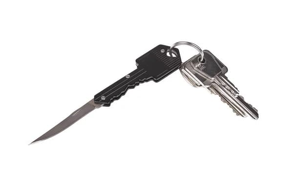 Knife GUARD KEY KNIFE nøgle foldekniv Sort (YC-006-BL)