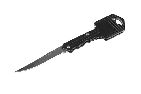 Knife GUARD KEY KNIFE nøgle foldekniv Sort (YC-006-BL)