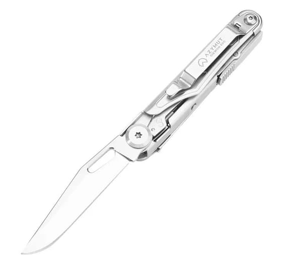 AZYMUT Giewon EDC Multitool - 8 työkalua + kotelo