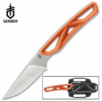GERBER EXO-MOD CAPER, jaktkniv, friluftskniv fulltånge