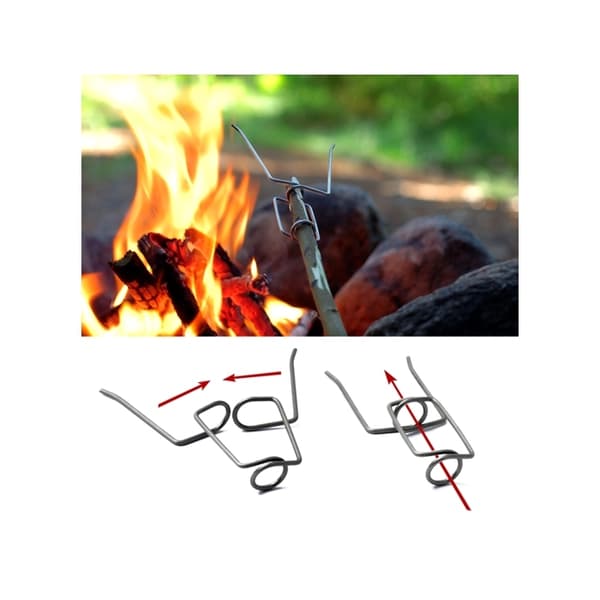 Grandpas FireFork -leivontalusikka 2 kpl Light My Fire