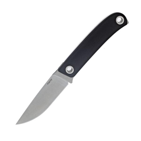 Manly Patriot D2 Black HRC 59/61 kniv