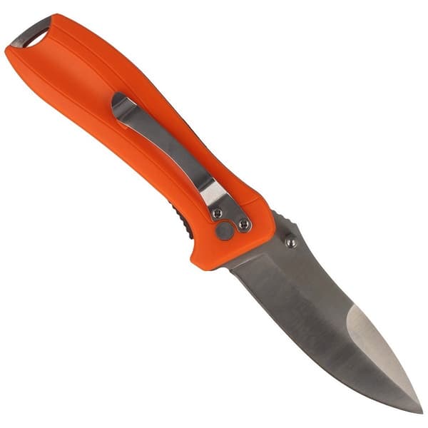 Orange Spydspids Foldekniv Herbertz Solingen 210312