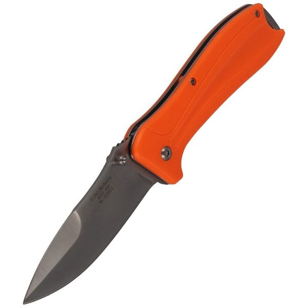 Orange Spydspids Foldekniv Herbertz Solingen 210312