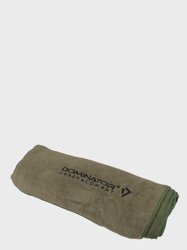 Hurtigtørrende håndklæde Dominator 140x70 mikrofiber olivengrøn
